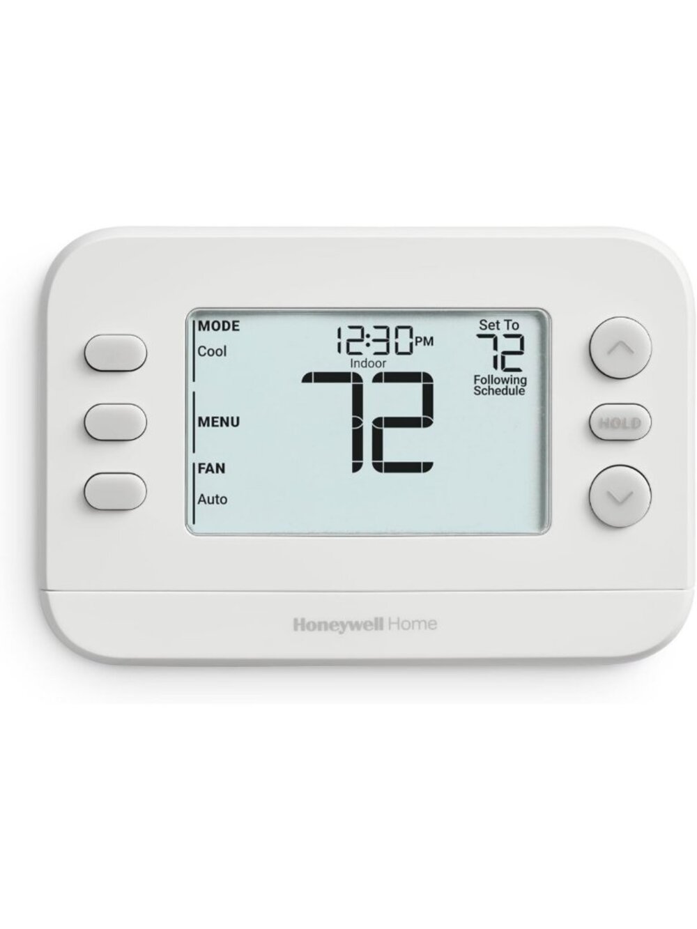 Smart Programmable Thermostat for Home - Energy Efficient, Easy to Use, White